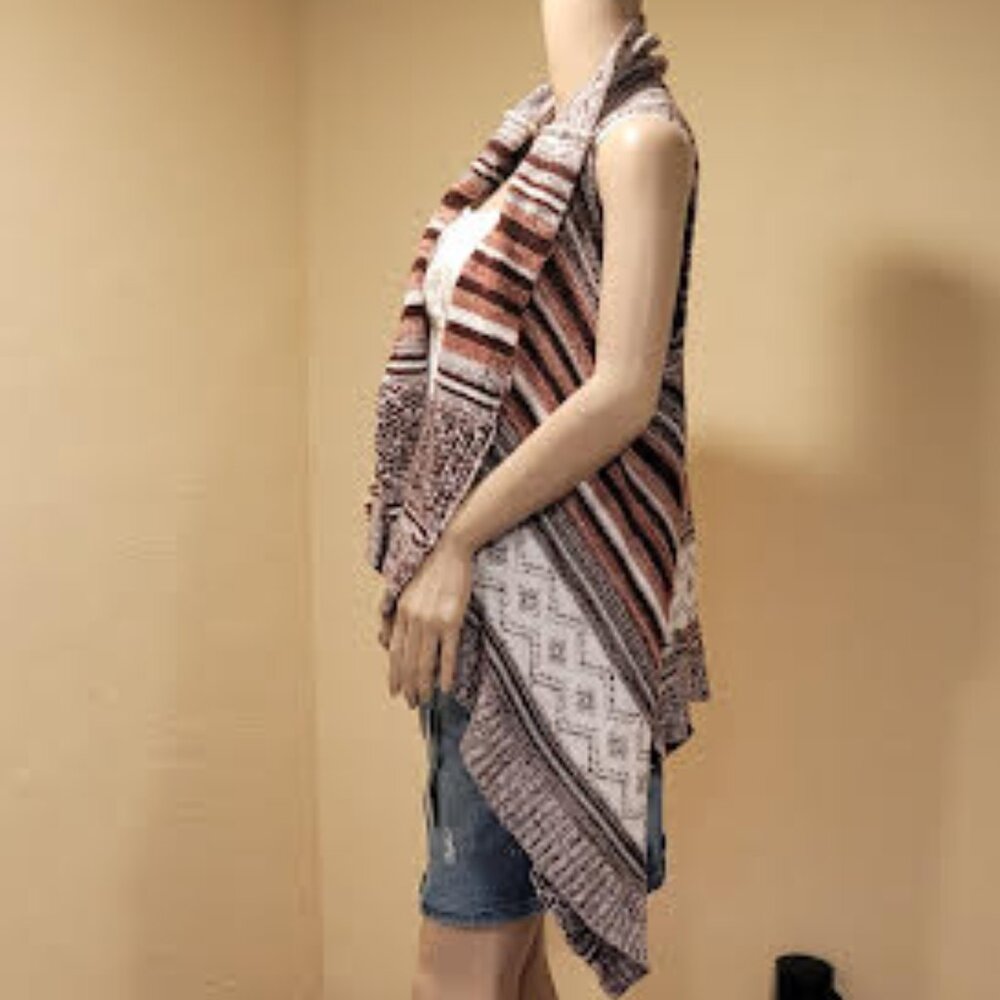 Lildy Cardigan style sweater vest - Size: S-M - Picture 2 of 7